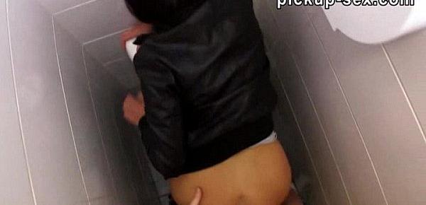 Watch Public toilet men spy Sex Video